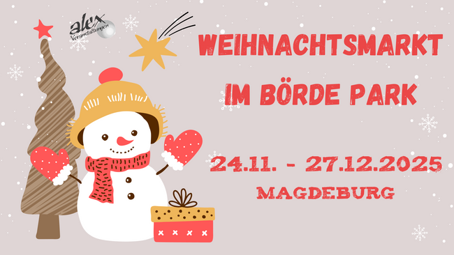 Weihnachtsmarkt im BördePark