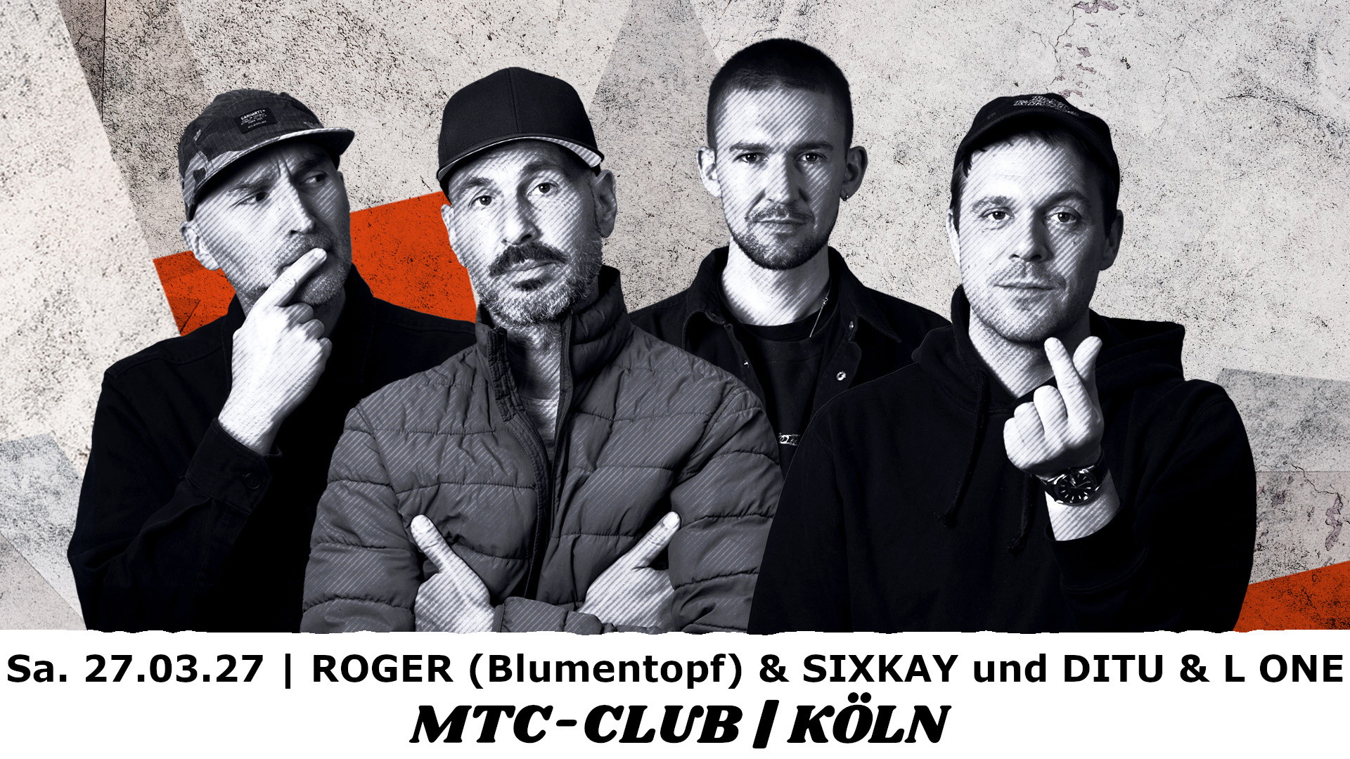 ROGER (Blumentopf) & SIXKAY und DITU & L ONE