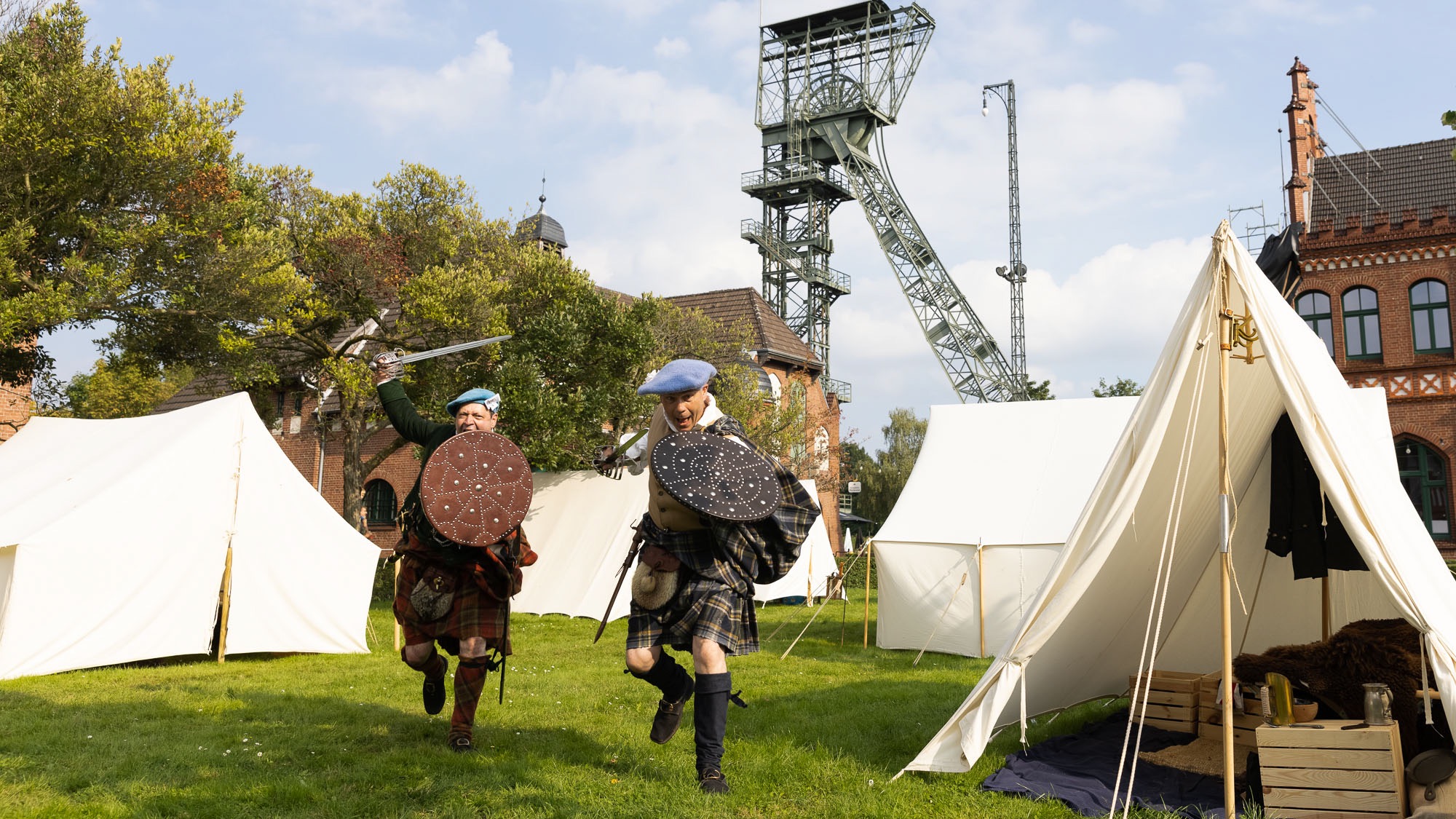 Highland Games, Irish Pub & Co: Dortmunder Museumsnacht auf der Zeche Zollern