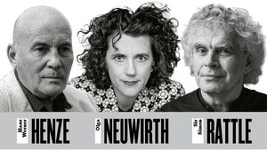 BR-Chor, WDR-Chor und BRSO mit Sir Simon Rattle bei der musica viva