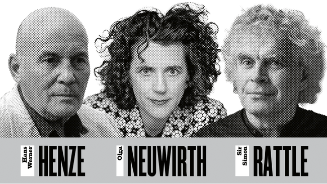 BR-Chor, WDR-Chor und BRSO mit Sir Simon Rattle bei der musica viva