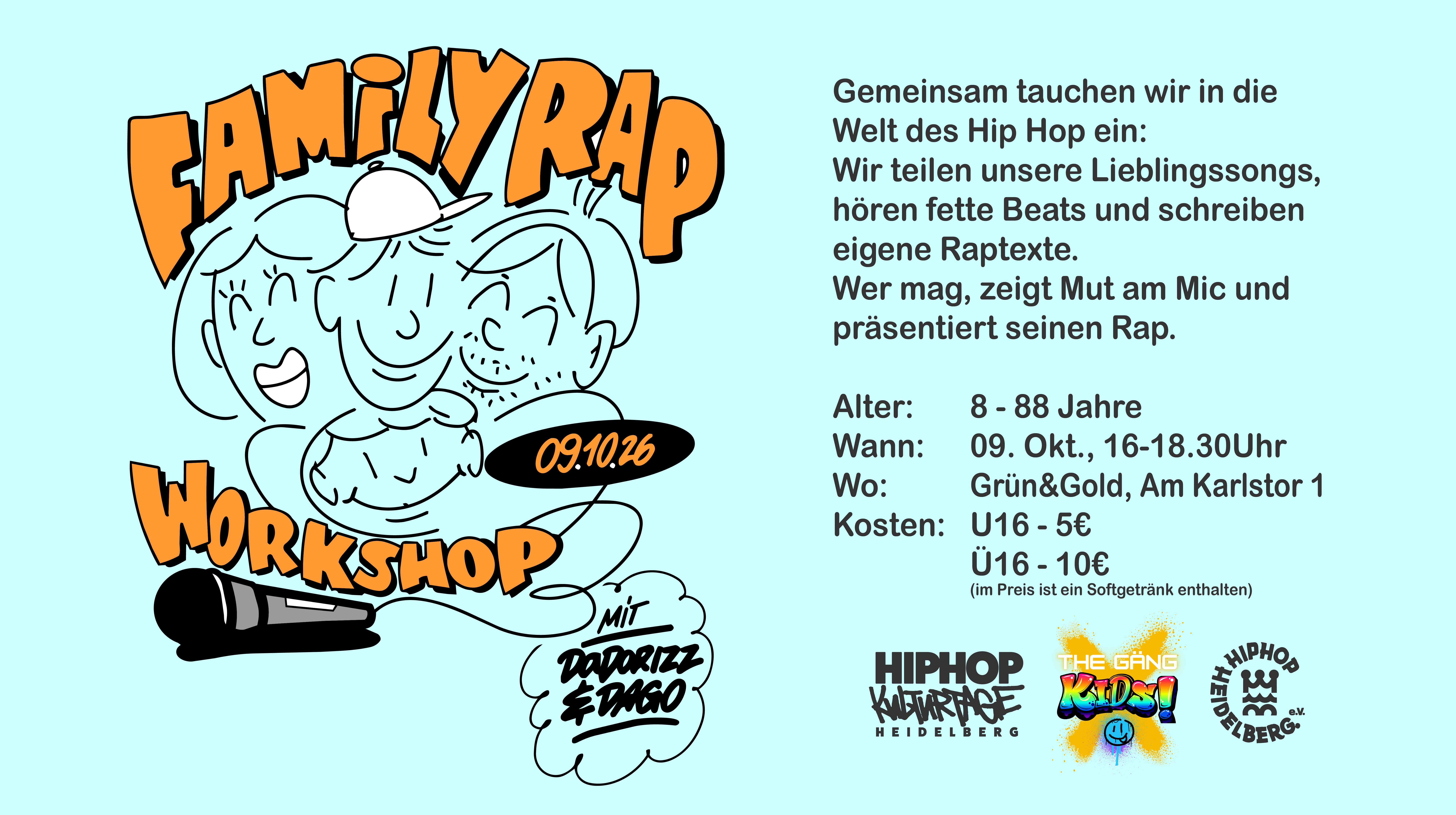 Family Rap Workshop - Hip Hop Kulturtage 2026