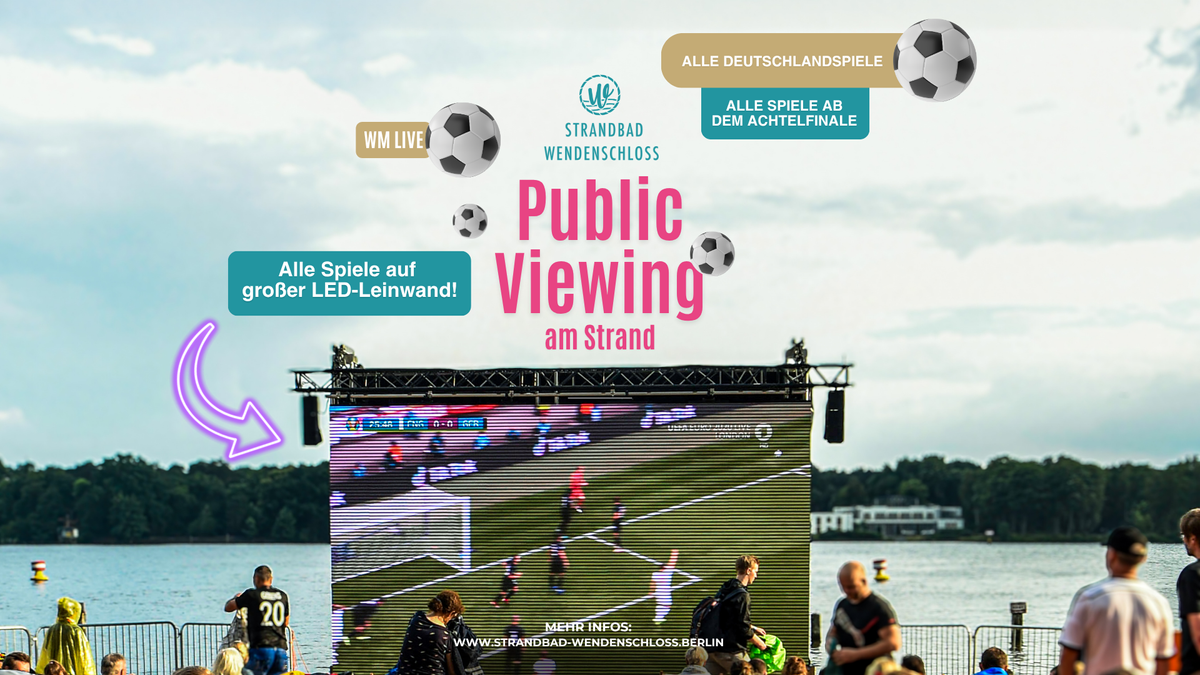 WM Public Viewing: Deutschland – Sechzehntelfinale
