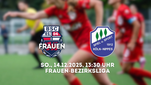 11. Spieltag Frauen Bezirksliga Bonner SC - Spiel u. Sport Nippes