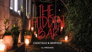 THE HIDDEN BAR - Cocktails & Barfood - by DREIGANG