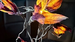 Kreativworkshop: Lichterkette aus finnischen Papiergarn