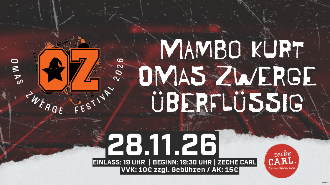 OMAS ZWERGE FESTIVAL /// ZECHE CARL /// ESSEN