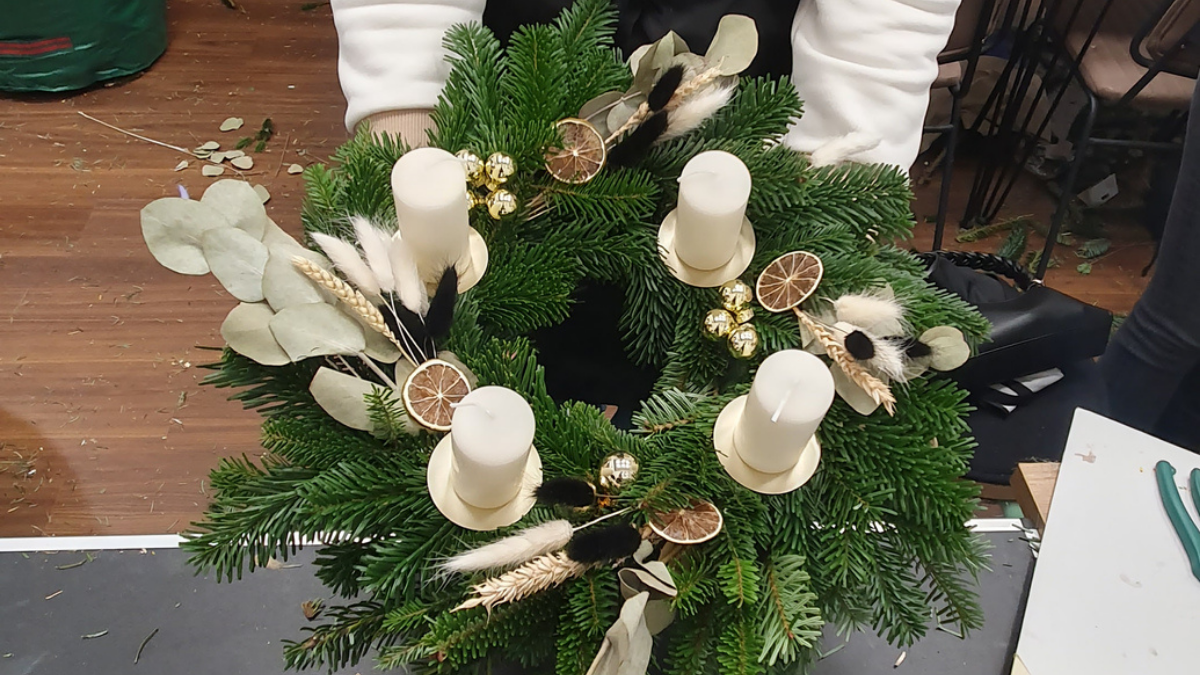 Adventskranz binden - Workshop am 27.11.2026 in München