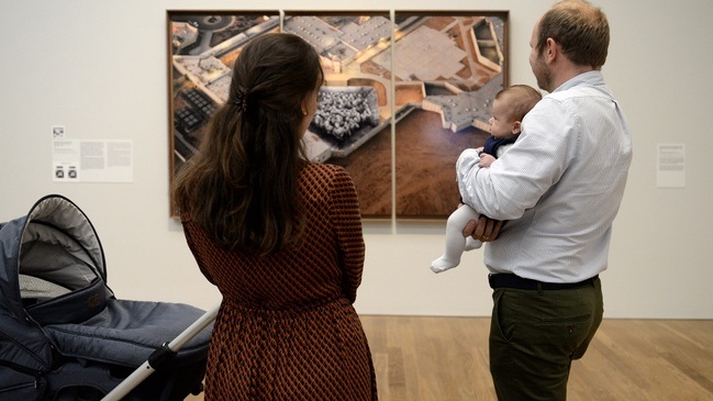 Kunst mit Baby