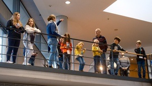 Familienführung durch die Nationalbibliothek