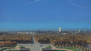 Der Himmel über Leipzig