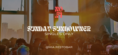 SUNDAY SUNDOWNER | SINGLES ONLY
