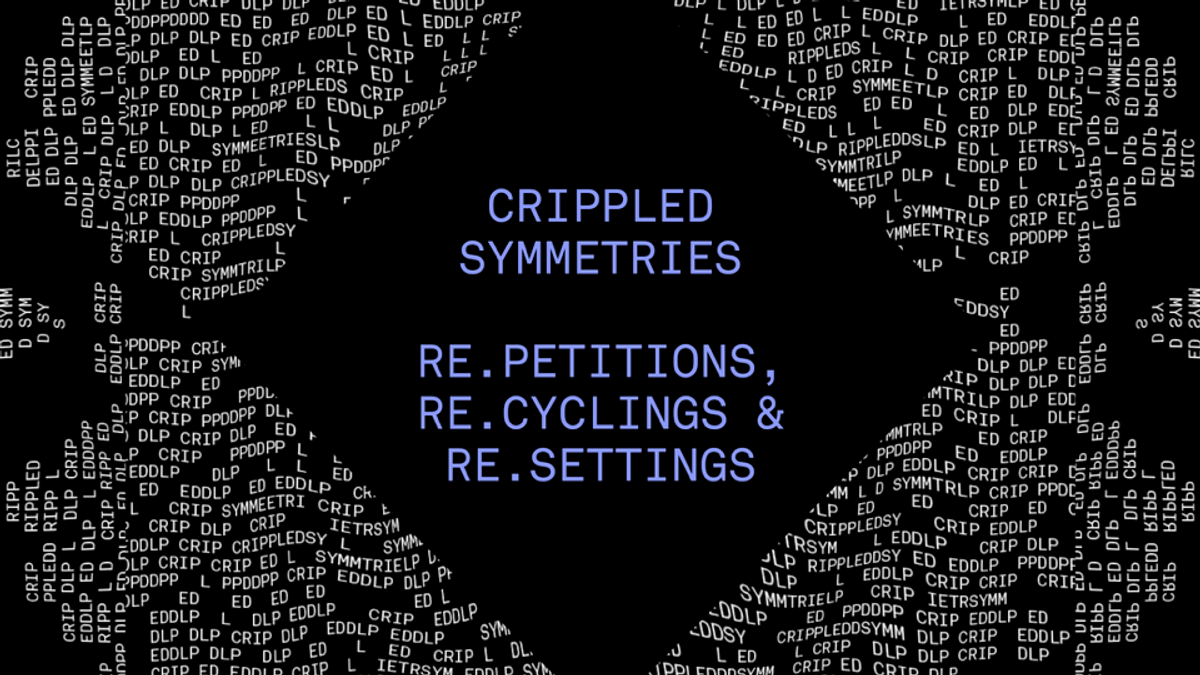 CRIPPLED SYMMETRIES Festival - patterns in contemporary music - Samstag