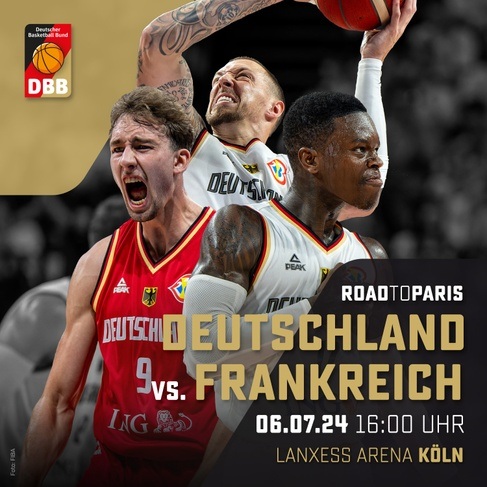 Basketball Länderspiel - Deutschland vs. Frankreich