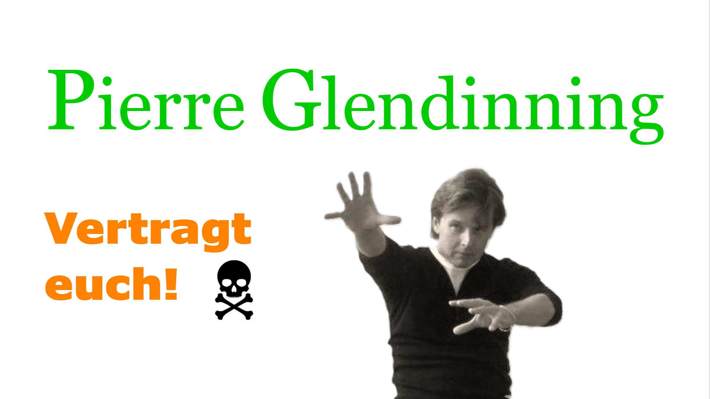 HANDVERLESEN | Vertragt euch! - Pierre Glendinning