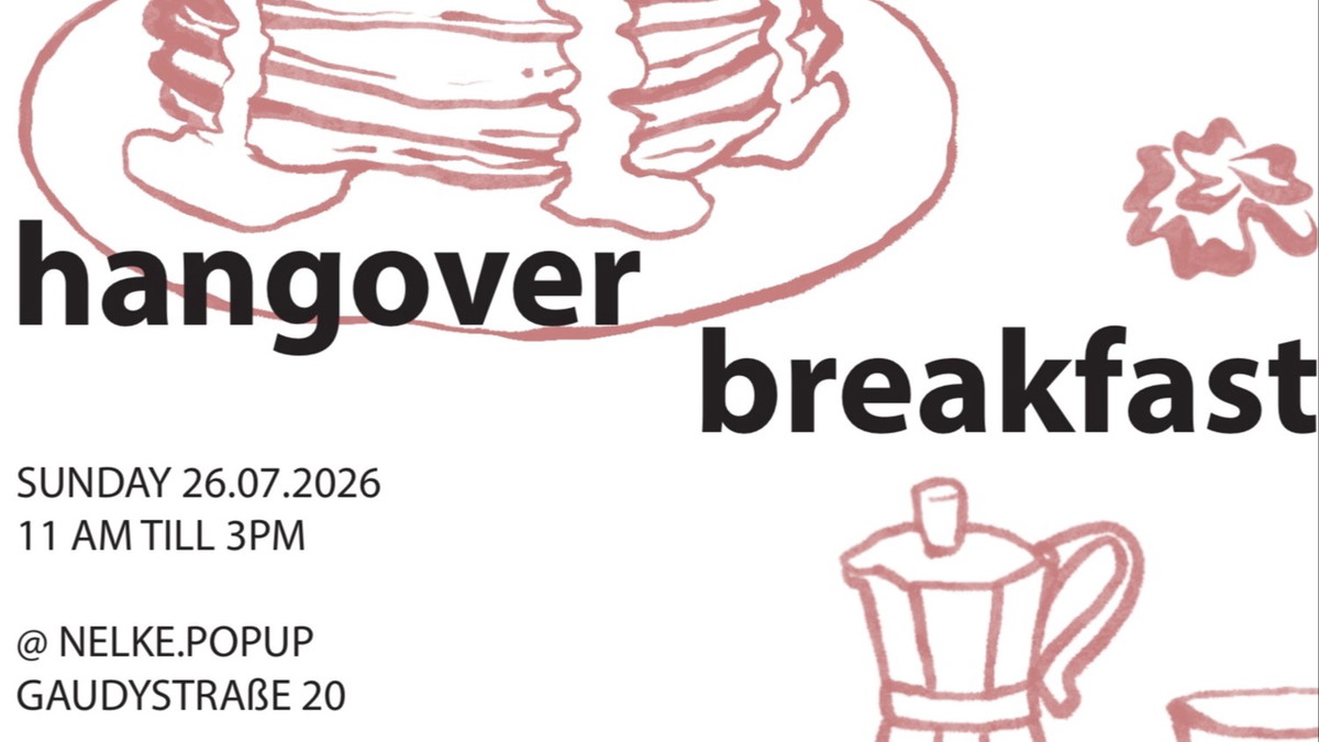 Titelbild der Veranstaltung hangover breakfast @nelke