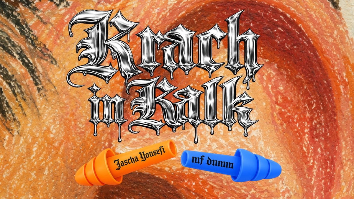 Titelbild der Veranstaltung Krach in Kalk mit DJ Sets von mf dumm & Jascha Yousefi
