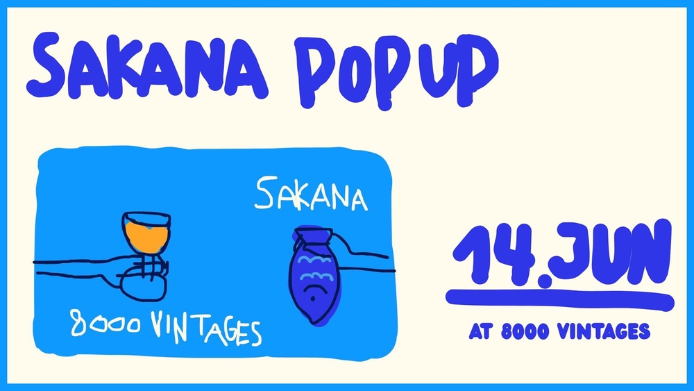 8000 Vintages x Sakana Berlin