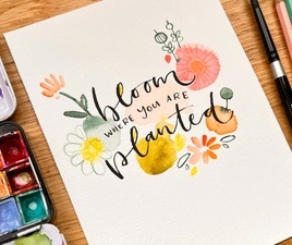 Colorful Handlettering