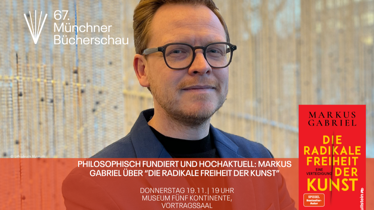 MARKUS GABRIEL ÜBER „DIE RADIKALE FREIHEIT DER KUNST“: PHILOSOPHISCH FUNDIERT UND HOCHAKTUELL