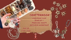 CRAFTERNOON ✨ Clay Beads, Jewelry & Paracord Keychains