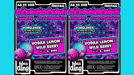 Das Ding: REMMIDEMMI - Freitag!