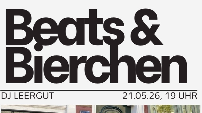 Beats & Bierchen mit DJ Leergut