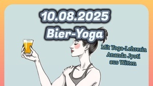 Bier-Yoga im KASCH - Home Of Beers