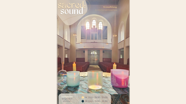 sacred: sound - Kristallklang in Kirchenatmosphäre 💫 Soundbath