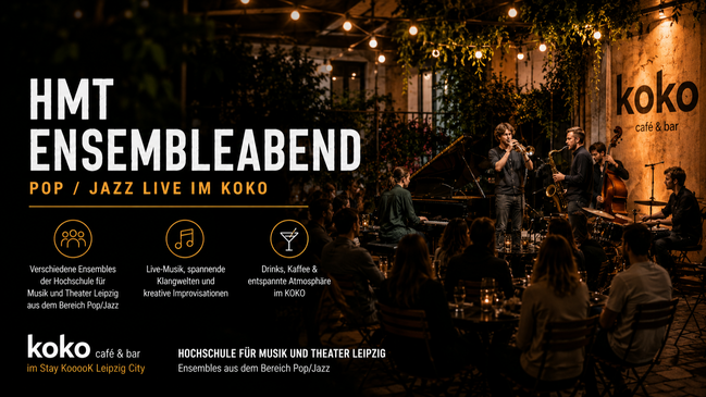 HMT Ensemble-Abend #3 - Jazz&Pop live