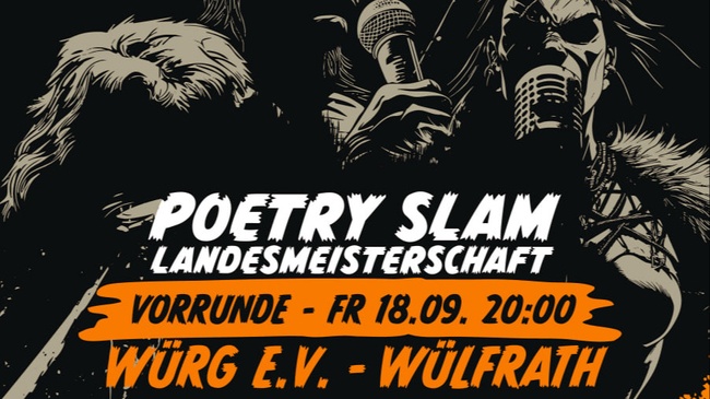 NRW-SLAM 2026 – Die Poetry Slam Landesmeisterschaft | Vorrunde Wülfrath