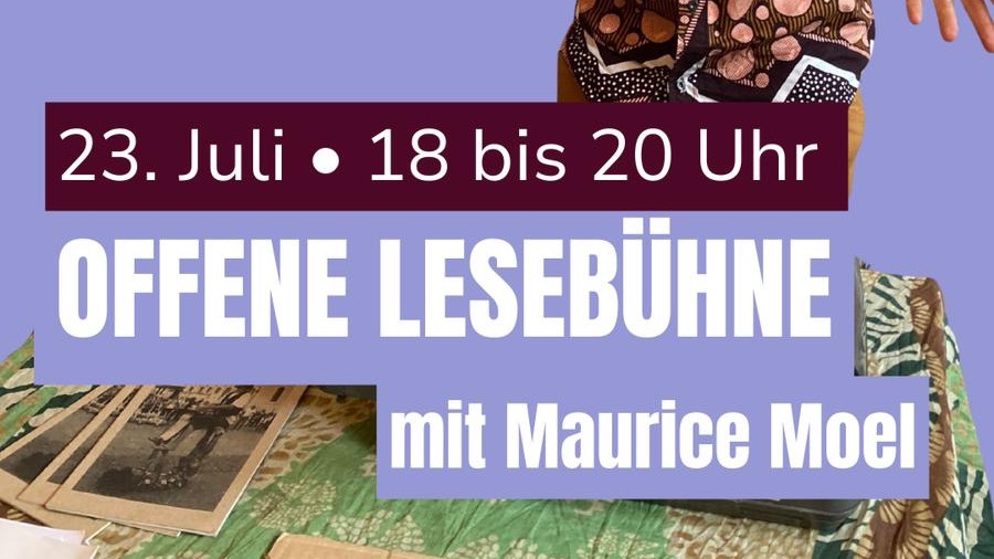 Offene Lesebühne mit Maurice Moel