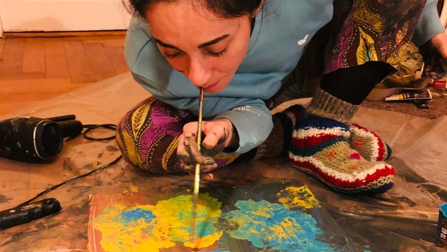 Farbfluten - Acrylic Pouring | ab 10 Jahren