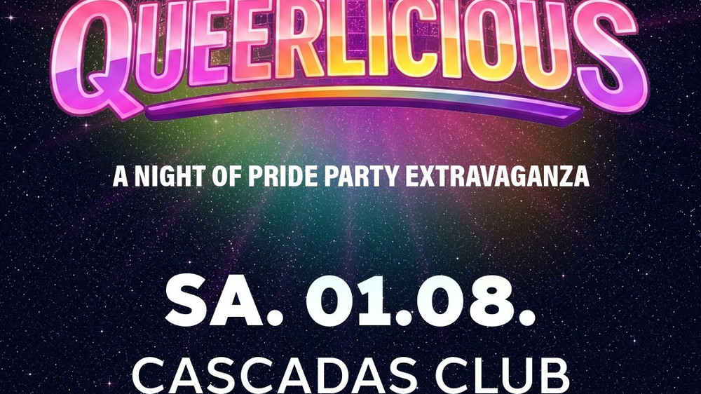 🌈✨ QUEERLICIOUS – Die CSD-Party für Queers & Friends! ✨🌈