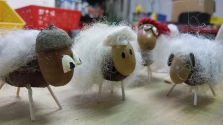 Winterwerkstatt auf dem Bauernhof