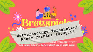 Brettspiele Picknick - Der Open Air Spieleabend (Saisonabschluss | Verschoben auf den 18.09.24!)