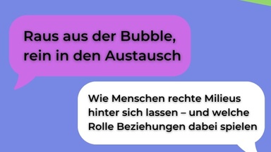 Workshop "MIt Rechen reden?" - Raus aus der Bubble - Rein in den Austausch