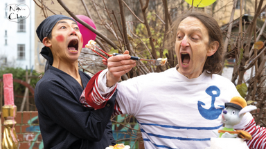 Zirkusshow für Kinder: Don Quijote & Samurai mit Sushi 2 go