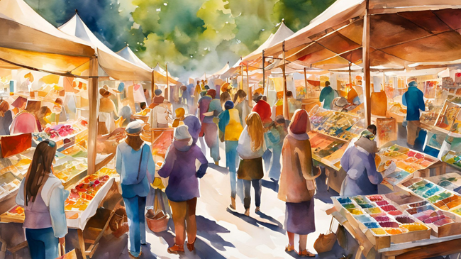 Kreativ- und Töpfermarkt