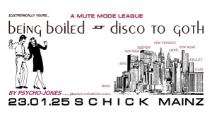 BEING BOILED • feat. DARK SMILLA & HELMI MÜTZE • hosted by Psycho-Jones • Schick • Mainz