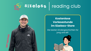 Sizeless Reading Club | Kostenlose Vorlesestunde für jung und alt!