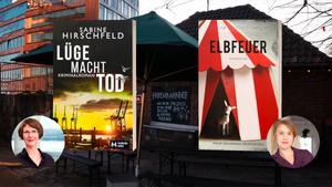 Doppelte Krimilesung: Lüge macht Tod & Elbfeuer