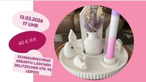 Workshop Raysin gießen Osterspecial