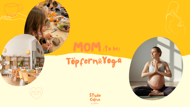 MOM (to be) Selfcare Session I Yoga & Töpfern im Studio Calma in Düsseldorf mit Bibi und Kira