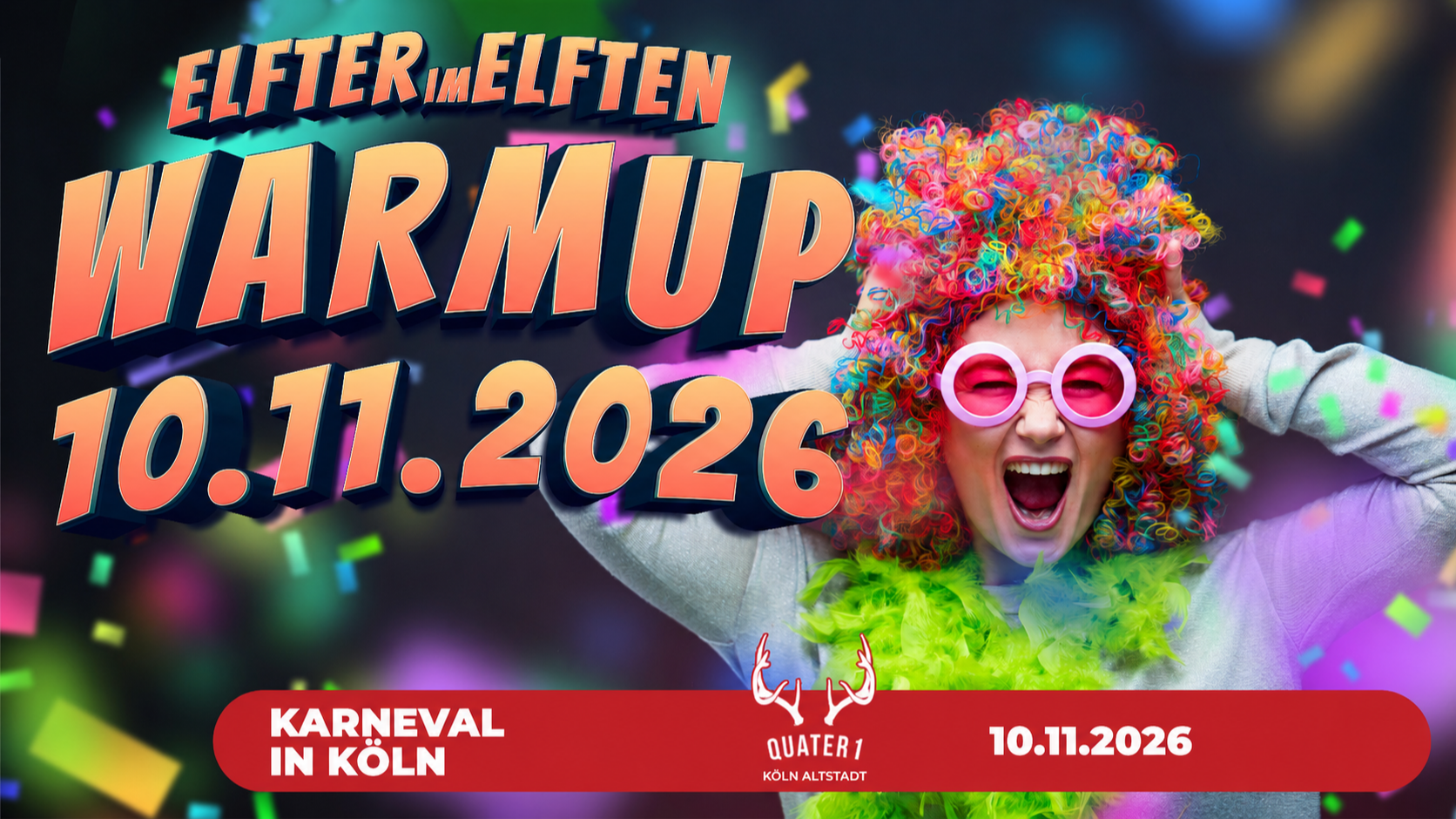WARMUP 10.11. KARNEVAL