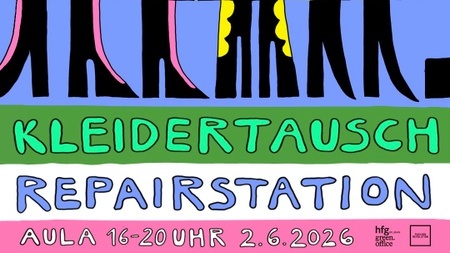 Kleidertausch und Repair Station