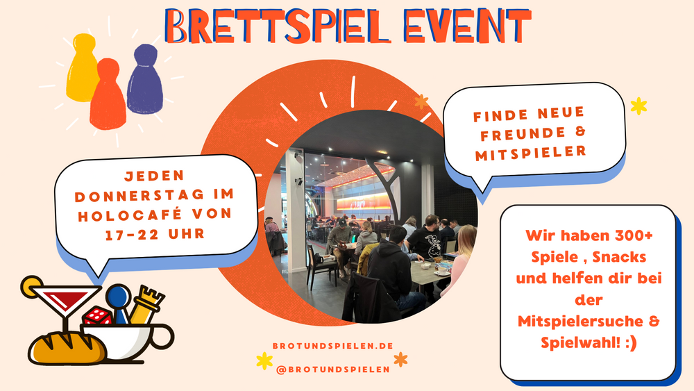 Brettspielabend - Mitspieler&Freunde finden