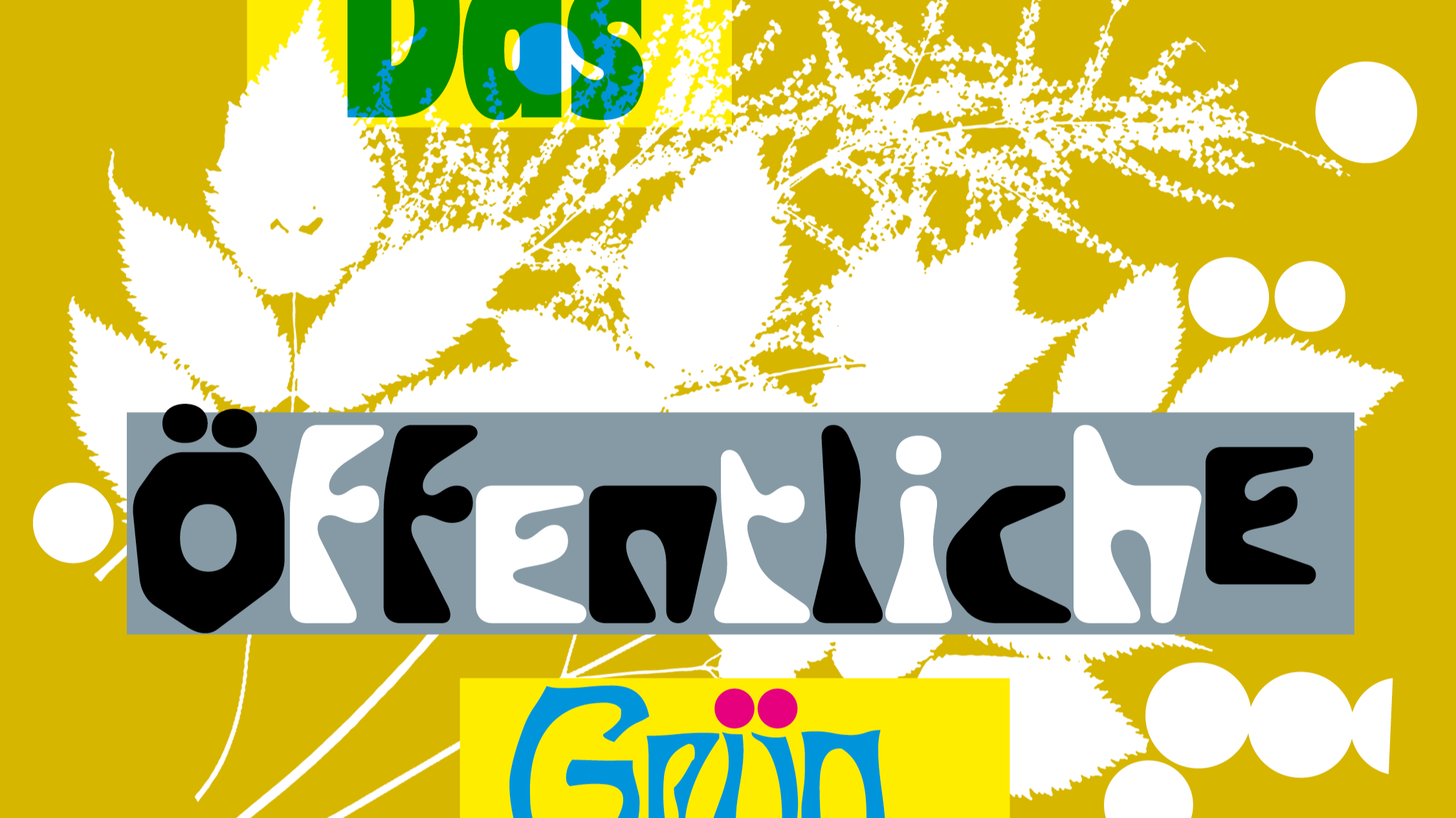 Führung das öffentliche Grün