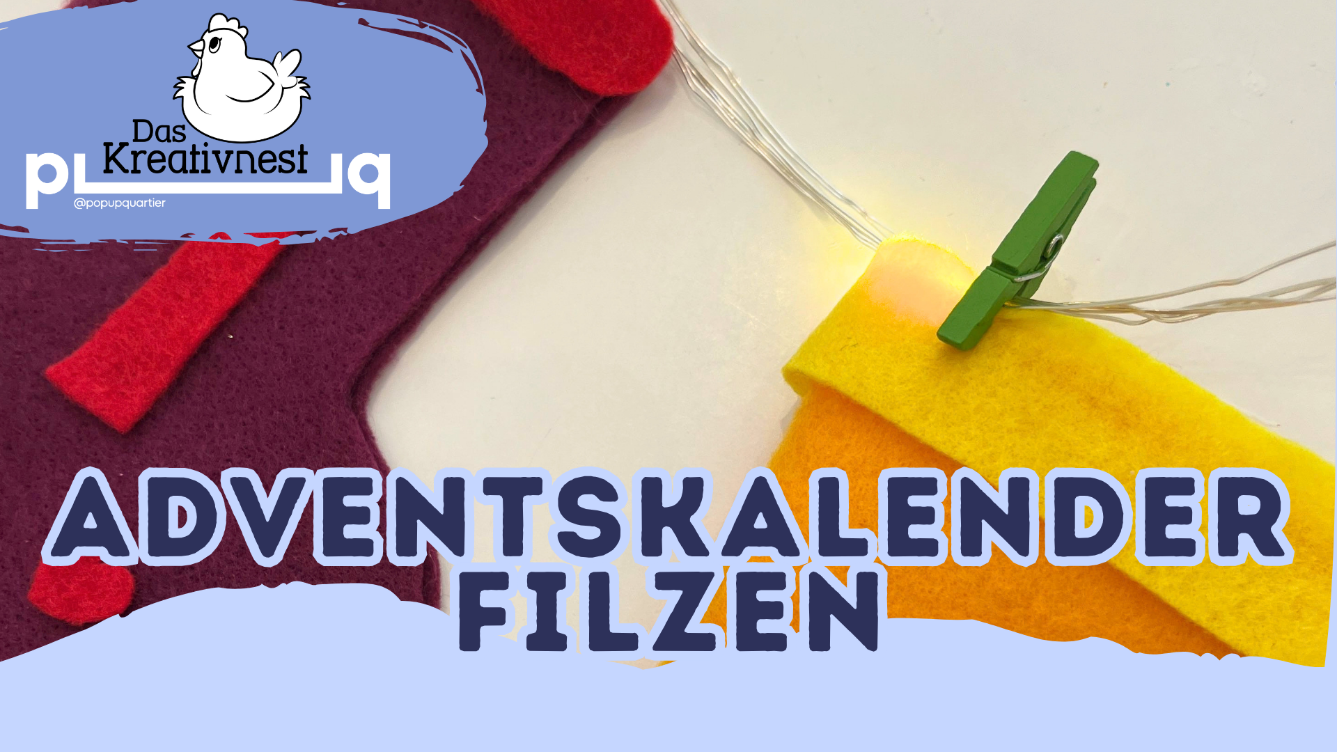DIY Adventskalender – Nadelfilz-Workshop in Osnabrück