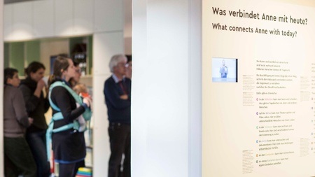 Familienführung durch die Ausstellung »Alles über Anne«